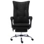 Silla de oficina de masaje de cuero sintético negra de vidaXL, Sillas de oficina - Ref: Foro24-20360, Precio: 226,85 €, Descu...