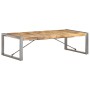 Mesa de centro madera de mango rugosa 140x70x40 cm de vidaXL, Mesas de centro - Ref: Foro24-321587, Precio: 189,99 €, Descuen...