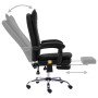 Silla de oficina de masaje de cuero sintético negra de vidaXL, Sillas de oficina - Ref: Foro24-20360, Precio: 226,85 €, Descu...