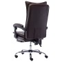 Silla de oficina de masaje de cuero sintético marrón de vidaXL, Sillas de oficina - Ref: Foro24-20361, Precio: 237,10 €, Desc...