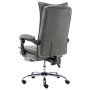 Silla de oficina de masaje de cuero sintético gris antracita de vidaXL, Sillas de oficina - Ref: Foro24-20362, Precio: 226,35...