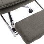 Silla de oficina de tela gris de vidaXL, Sillas de oficina - Ref: Foro24-20369, Precio: 213,04 €, Descuento: %