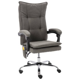 Gray Fabric Massage Office Chair by vidaXL, Office chairs - Ref: Foro24-20372, Price: 166,99 €, Discount: %