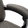 Silla de oficina de masaje de tela gris de vidaXL, Sillas de oficina - Ref: Foro24-20372, Precio: 166,39 €, Descuento: %