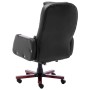 Silla de oficina de cuero sintético negra de vidaXL, Sillas de oficina - Ref: Foro24-20376, Precio: 207,54 €, Descuento: %