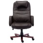 Silla de oficina de cuero sintético marrón de vidaXL, Sillas de oficina - Ref: Foro24-20377, Precio: 218,32 €, Descuento: %