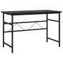 Escritorio para ordenador de MDF y metal negro 105x55x72 cm de vidaXL, Escritorios - Ref: Foro24-20538, Precio: 74,04 €, Desc...