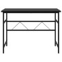 Escritorio para ordenador de MDF y metal negro 105x55x72 cm de vidaXL, Escritorios - Ref: Foro24-20538, Precio: 74,04 €, Desc...