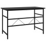 Escritorio para ordenador de MDF y metal negro 105x55x72 cm de vidaXL, Escritorios - Ref: Foro24-20538, Precio: 74,04 €, Desc...