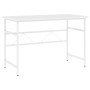 Desktop for computer made of white MDF and metal 105x55x72 cm by vidaXL, Desks - Ref: Foro24-20539, Price: 70,62 €, Discount: %