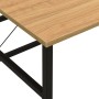 MDF computer desk metal black oak 105x55x72 cm by vidaXL, Desks - Ref: Foro24-20541, Price: 81,09 €, Discount: %