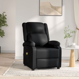 Black synthetic leather electric massage chair by vidaXL, Electric massage chairs - Ref: Foro24-3073712, Price: 211,99 €, Dis...