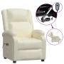 White synthetic leather electric massage chair by vidaXL, Electric massage chairs - Ref: Foro24-3073713, Price: 330,14 €, Dis...