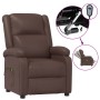 Sillón de masaje eléctrico cuero sintético marrón de vidaXL, Sillones de masaje eléctricos - Ref: Foro24-3073714, Precio: 254...