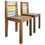 Dining chairs 2 units recycled solid wood by vidaXL, dining chairs - Ref: Foro24-326179, Price: 183,25 €, Discount: %