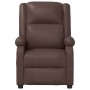 Sillón de masaje eléctrico cuero sintético marrón de vidaXL, Sillones de masaje eléctricos - Ref: Foro24-3073714, Precio: 254...