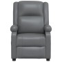 Sillón de masaje de cuero sintético gris antracita de vidaXL, Sillones de masaje eléctricos - Ref: Foro24-3073715, Precio: 26...