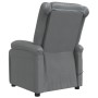 Sillón de masaje de cuero sintético gris antracita de vidaXL, Sillones de masaje eléctricos - Ref: Foro24-3073715, Precio: 26...