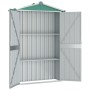 Cobertizo de jardín acero galvanizado verde 116x45x175cm de vidaXL, Cobertizos - Ref: Foro24-46301, Precio: 164,52 €, Descuen...