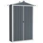 Cobertizo de jardín acero galvanizado gris 116x45x175 cm de vidaXL, Cobertizos - Ref: Foro24-46302, Precio: 152,91 €, Descuen...