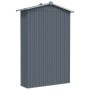 Garden shed gray galvanized steel 116x45x175 cm by vidaXL, Sheds - Ref: Foro24-46302, Price: 146,99 €, Discount: %