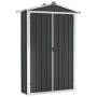 Cobertizo de jardín acero galvanizado antracita 116x45x175cm de vidaXL, Cobertizos - Ref: Foro24-46303, Precio: 143,43 €, Des...