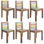 Dining chairs 6 units recycled solid wood by vidaXL, dining chairs - Ref: Foro24-3082891, Price: 511,99 €, Discount: %