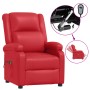 Sillón de masaje eléctrico cuero sintético rojo de vidaXL, Sillones de masaje eléctricos - Ref: Foro24-3073717, Precio: 220,4...