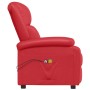 Sillón de masaje eléctrico cuero sintético rojo de vidaXL, Sillones de masaje eléctricos - Ref: Foro24-3073717, Precio: 220,4...