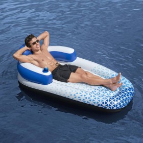 Bestway Hydro Force blue floating lounger 183x97 cm by Bestway, Pool mats and floats - Ref: Foro24-93322, Price: 54,84 €, Dis...