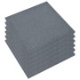 Losetas de goma protección de caídas 6 unidades gris 50x50x3cm de vidaXL, Suelos y moquetas - Ref: Foro24-93439, Precio: 90,0...