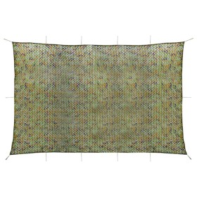 Camouflage net with green storage bag 4x5 m by vidaXL, Protective equipment for hunting and shooting - Ref: Foro24-135892, Pr...