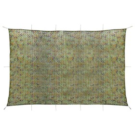 Camouflage net with green storage bag 5x6 m by vidaXL, Protective equipment for hunting and shooting - Ref: Foro24-135897, Pr...