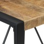 Mesa de comedor madera maciza de mango 80x80x75 cm de vidaXL, Mesas de cocina y de comedor - Ref: Foro24-321600, Precio: 228,...