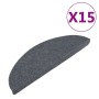 Selbstklebende Stufenmatte 15 Stück grau 65x22,5x3,5 cm von vidaXL, Treppenmatten - Ref: Foro24-136397, Preis: 35,42 €, Rabat...