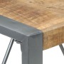 Mesa de comedor madera de mango rugosa 80x80x75 cm de vidaXL, Mesas de cocina y de comedor - Ref: Foro24-321603, Precio: 144,...