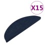 Self-adhesive stair mat 15pcs blue 65x22.5x3.5cm by vidaXL, Stair mats - Ref: Foro24-136399, Price: 35,90 €, Discount: %