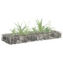 Galvanized steel gabion bed 90x30x10 cm by vidaXL, Pots and planters - Ref: Foro24-145628, Price: 20,12 €, Discount: %