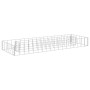 Galvanized steel gabion bed 90x30x10 cm by vidaXL, Pots and planters - Ref: Foro24-145628, Price: 20,12 €, Discount: %