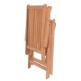 Reclining garden chairs 6 units solid teak wood by vidaXL, Garden chairs - Ref: Foro24-3065526, Price: 641,51 €, Discount: %