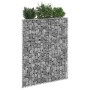 Galvanized steel trapezoid gabion bed 80x20x100 cm by vidaXL, Pots and planters - Ref: Foro24-145652, Price: 50,55 €, Discoun...