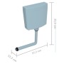 Toilet cistern with blue bottom water inlet 3/6 L by vidaXL, Toilet cisterns - Ref: Foro24-148011, Price: 38,37 €, Discount: %