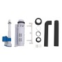 Toilet cistern with black bottom water inlet 3/6 L by vidaXL, Toilet cisterns - Ref: Foro24-148012, Price: 45,16 €, Discount: %