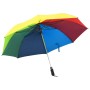 Multicolor automatic folding umbrella 124 cm by vidaXL, Umbrella - Ref: Foro24-149143, Price: 13,92 €, Discount: %