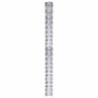 Silver galvanized steel garden fence 50x1.25 m by vidaXL, fence panels - Ref: Foro24-149504, Price: 118,42 €, Discount: %