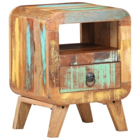 Solid recycled wood bedside table 30x30x41 cm by vidaXL, Sideboards - Ref: Foro24-321615, Price: 88,99 €, Discount: %