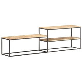 Solid rough mango wood TV stand 180x30x50 cm by vidaXL, TV Furniture - Ref: Foro24-321620, Price: 87,99 €, Discount: %