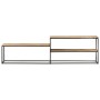 Solid rough mango wood TV stand 180x30x50 cm by vidaXL, TV Furniture - Ref: Foro24-321620, Price: 117,52 €, Discount: %