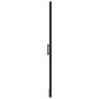 Black tempered glass shower door 100x178 cm by vidaXL, shower doors - Ref: Foro24-148889, Price: 184,59 €, Discount: %