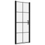 Black tempered glass shower doors 81x195 cm by vidaXL, shower doors - Ref: Foro24-148890, Price: 203,21 €, Discount: %